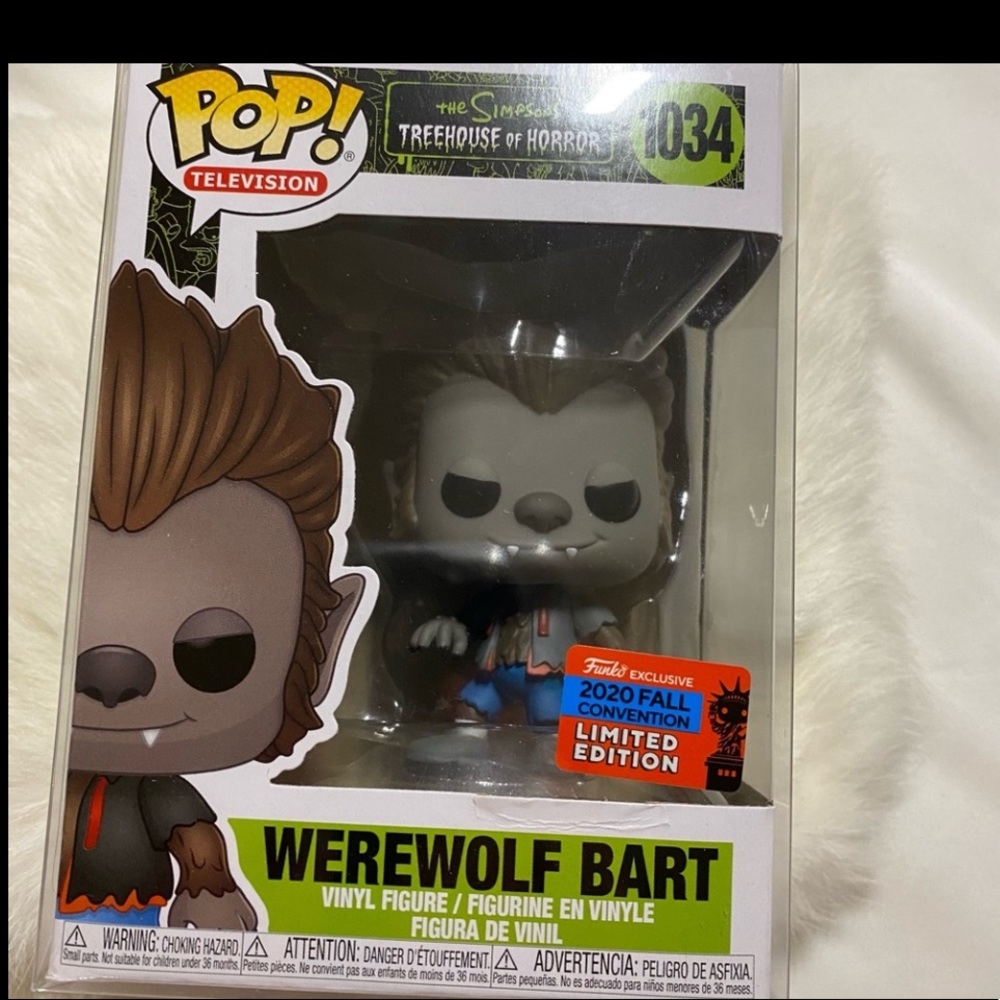 Werewolf Bart Simpsons Funko Pop